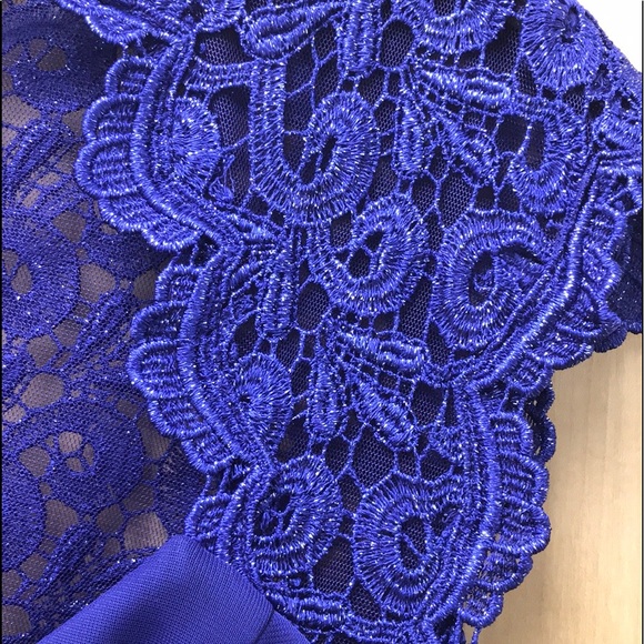 🍀5 for $25🍀 Melanie Lyne gorgeous purple gown - Picture 4 of 14